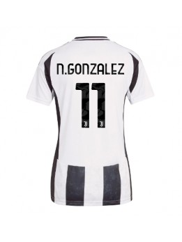 Juventus Nicolas Gonzalez #11 Replika Hemmakläder Dam 2024-25 Kortärmad